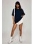 Kadın Oversize Bol Kesim Kısa Kollu T-Shirt 2