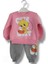 Kız Bebek Çocuk Alt Üst Eşofman Takımı Kışlık 3 Ip Şardonlu Tweety Model 1