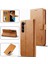 Samsung Galaxy S24 Artı Kart Yuvaları Cüzdan Buzağı Doku Flip Case (Yurt Dışından) 1