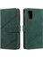 Samsung Galaxy A02S Için Kılıf Cüzdan Flip Folio Bileklik Kart Tutucu Pu (Yurt Dışından) 1