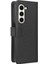 Samsung Galaxy Z Için Kılıf Fold 5 Kapak Kickstand Manyetik Cüzdan Kart (Yurt Dışından) 3