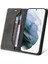 Samsung Galaxy S21 Premium Deri Premium Deri Kickstand Için Kılıf (Yurt Dışından) 3