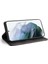 Samsung Galaxy S21 Premium Deri Premium Deri Kickstand Için Kılıf (Yurt Dışından) 4