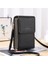 Liveasy 6.5 Inç Pu Deri Telefon Crossbody Çanta Kadınlar Için Dokunmatik Ekran Çantaları-Gri (Yurt Dışından) 1