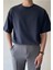 Erkek Oversize Rahat Bol Nefes Alan T-Shirt 1