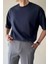 Erkek Oversize Rahat Bol Nefes Alan T-Shirt 2