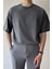 Erkek Oversize Rahat Bol Nefes Alan T-Shirt 1