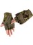 Yeşil Stil Xl Boyutu Taktik Eldiven Knuckle Koruyucu Nefes Hafif Askeri Eldiven Parmaksız Eldiven Yarım Parmak Erkekler Spor Açık Havada (Yurt Dışından) 2