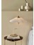 Exclusive Collection Krem Şapka Tasarım Umbrella Abajur Eskitme Gold Sarı 1