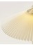 Exclusive Collection Krem Şapka Tasarım Umbrella Abajur Eskitme Gold Sarı 2