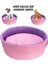Sünger Simit Küçük Irk Köpek Yatağı Ve Kedi Yatağı 45 cm Pembe Lila 1