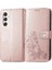 Samsung Galaxy M34 5g Kısa Kayış Dört Yapraklı Yonca Flip Kapak (Yurt Dışından) 5