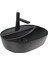 Chloe Matt Black Çanak Lavabo 1