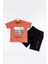 Pamuk Ikili Takım T-Shirt ve Kapri Erkek Çocuk HLK5060176 1
