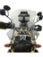 BMW R 1200 GS / ADV 2004-2012 Uyumlu Ön Cam Füme 49 cm 2
