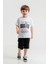 Pamuk Ikili Takım T-Shirt ve Kapri Erkek Çocuk HLK5060176 5