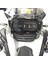 GP Kompozit BMW R 1200 GS / R 1250 GS ADV 2013-2024 Uyumlu Far Koruma Siyah 2