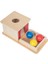 Nesne Kalıcılık Kutusu Tepsili Üç Top Montessori Oyuncakları 6-12 Ay Bebek 1 Yıl Bebekler Için Bebekler1 (Yurt Dışından) 1