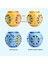 2 In1 Dönen Fidget Spinner Sihirli Fasulye Sonsuzluk Küp Stres Giderici Top Yetişkinler Çocuklar Unisex-Çocuk Eğitici Bulmaca Küp Oyuncaklar (Mavi)1 (Yurt Dışından) 3