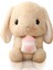 Tavşan Doldurulmuş Hayvan Paskalya Kulaklı Tavşan Peluş Sevimli Beyaz Tavşan Peluş Oyuncak Havuçlu Kabarık Kawaii Yumuşak Sarılma Uyku Yastığı1 (Yurt Dışından) 1