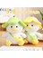 Peluş Ördek Doldurulmuş Hayvanlar Yumuşak Sevimli Peluşlar Ördek Peluş Oyuncak Çocuklar Için Muz Şapkalı Ördek, Sarı, 9.8 Inç1 (Yurt Dışından) 2