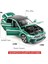 1:32 Bmw M8 Model Araba Oyuncak Için Uyumlu, Çinko Alaşım Geri Çekin Oyuncak Araba Çocuklar Için Ses ve Işık ile Erkek Kız Hediye (Yeşil)1 (Yurt Dışından) 2