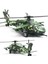 Işıklar ve Sesler ile Askeri Helikopter Oyuncak, Döküm Metal Uçak Geri Çekin Ordu Uçak Oyuncakları Çocuklar Için Çocuk Erkek Kız1 (Yurt Dışından) 1