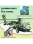 Işıklar ve Sesler ile Askeri Helikopter Oyuncak, Döküm Metal Uçak Geri Çekin Ordu Uçak Oyuncakları Çocuklar Için Çocuk Erkek Kız1 (Yurt Dışından) 4