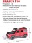1:32 Suv Çocuk Oyuncakları Döküm Alaşım Metal Araba Modeli Koleksiyonu Çocuk Oyun Aracı (Bbs - Kırmızı)1 (Yurt Dışından) 3