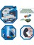 Çocuklar Dıy Araba Yıkama Oyun Seti 32 Pcs Renk Değiştiren Arabalar Erkek ve Kız Su Sıçraması (Polis Karakolu)1 (Yurt Dışından) 2