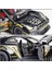 1/24 Ölçekli Nissan Gtr Model Araba Oyuncak Için Uyumlu, Çinko Alaşım Geri Çekin Oyuncak Araba Çocuklar Için Ses ve Işık ile Erkek Kız Hediye (Siyah)1 (Yurt Dışından) 3