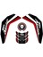Honda Africa Twin CRF1000L Adventure 2016-2019 Uyumlu Tank Pad Seti Kırmızı 1