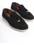 Kadın Süet Loafer & Babet Siyah -MCKRY1410-S 1