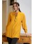 Uzun Kollu Bağlamalı Hardal Kadın Bluz 4016-2Y4 1
