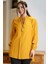 Uzun Kollu Bağlamalı Hardal Kadın Bluz 4016-2Y4 2