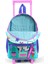 Minik Yuva Çekçekli Sırt Çantası Turkuaz Pembe Dondurmalı Kedi Desenli Iki Bölmeli 24051 3