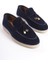 Kadın Süet Loafer & Babet Lacivert -MCKRY1410-LCV 1