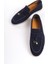 Kadın Süet Loafer & Babet Lacivert -MCKRY1410-LCV 5