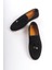 Mubiano Hakiki Deri Collection Kadın Süet Loafer & Babet Siyah -MCKRY1410-S 3