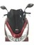Honda PCX 125 / 150 2014-2017 Uyumlu Spor Ön Cam Şeffaf 47 cm 2