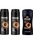Dark Temptation Erkek Sprey Deodorant 150ML X2 Adet + Dark Temptation 3in1 Erkek Duş Jeli 250ML 3lü Set 1