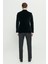 Slim Fit Dar Kesim Kırlangıç Yaka Pamuk Kadife Smokin Takım 2