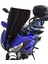 Yamaha MT-07 Tracer 2016-2019 Uyumlu Ön Cam Siyah 53 cm 3