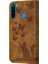 Xiaomi Redmi Not 8 Için Kılıf Cüzdan Kılıf Kart Cep Kabartmalı Kelebek (Yurt Dışından) 5