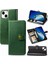IPhone 15 Için Kılıf Cüzdan Fonksiyonu Deri Kılıf Moda Tasarımı Zarif (Yurt Dışından) 1