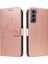 El Kayışı ile Samsung Galaxy S21 Için Kılıf Kabartmalı Kelebek Cüzdan ve (Yurt Dışından) 1