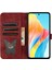 Oppo A58 4g Için Kılıf Cüzdan Kılıf Tutucu Kapak Kabartmalı Kelebek Kedi (Yurt Dışından) 5