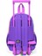 Minik Yuva Çekçekli Sırt Çantası Pembe Mor Fashion Girl Desenli Iki Bölmeli 24055 4