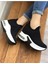 24Y300-8 Kadın Gizli Dolgulu Yüksek Air Taban Premium Sneaker Spor Ayakkabı 3