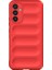 Samsung Galaxy A05S Kılıf Etnik Optimum Mat Kamera Korumalı Silikon Kırmızı 1